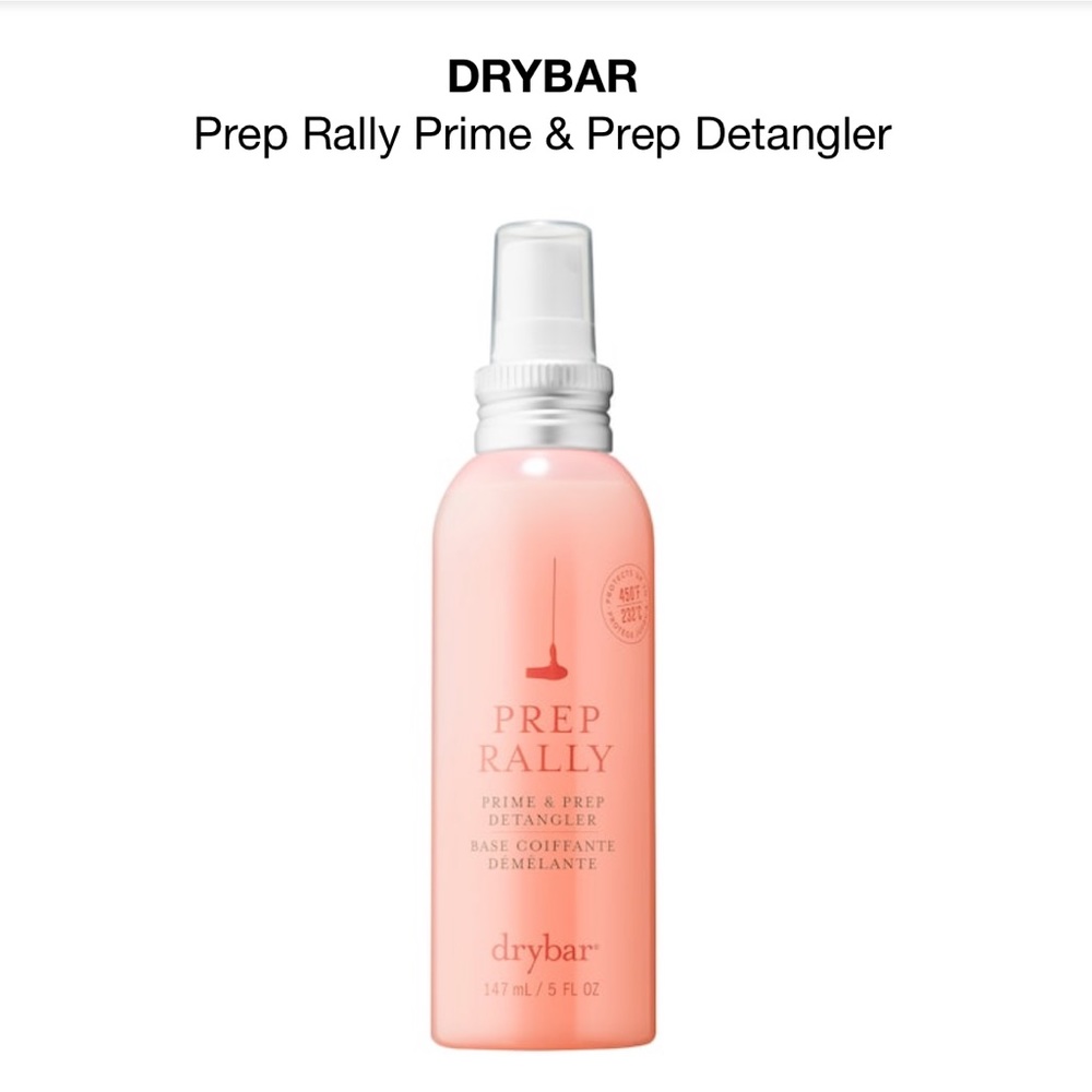 NWT DryBar Prep Rally Prime and Prep detangler